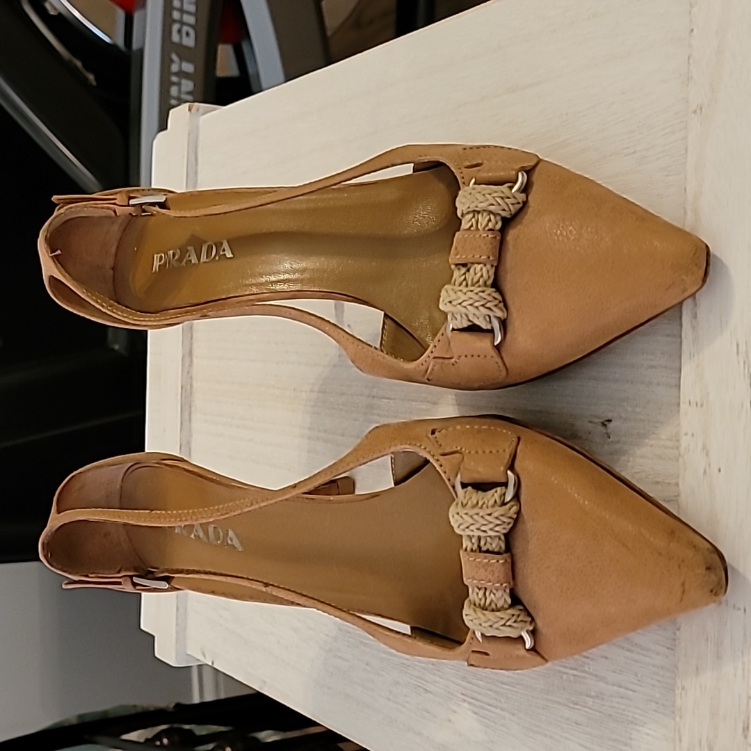 Prada Sling Backs